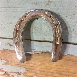 Diamond Hot Forged Horseshoe belt buckle