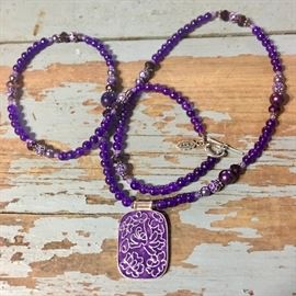 AKR Purple Necklace