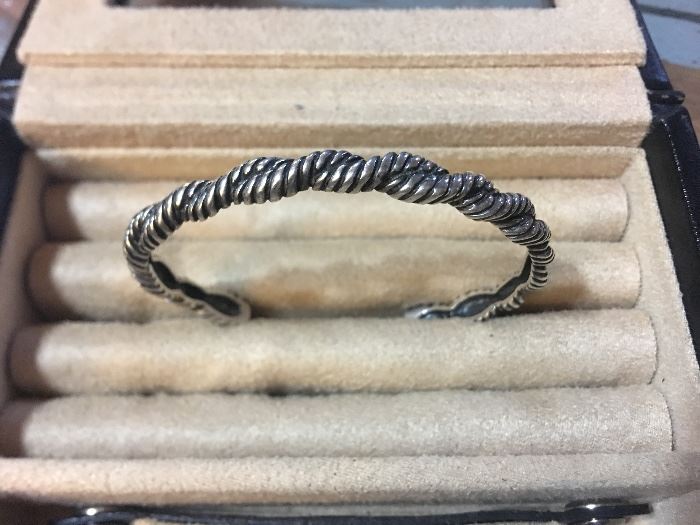 925 Braided Silver Bracelet
