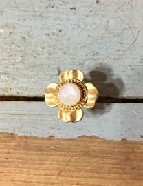 PAJ 925, Size 10, flower ring