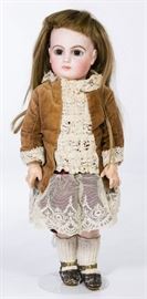 EJ Bebe Jumeau French Bisque Doll