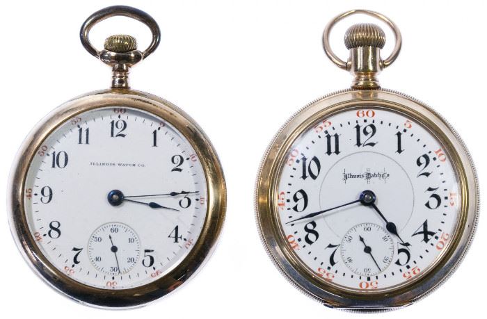 Illinois Gold Filled Pocket Watches