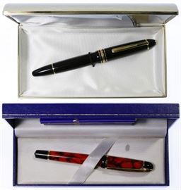 Mont Blanc and Waterman Fountain Pens