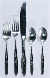 Towle Rose Solitaire Sterling Silver Flatware