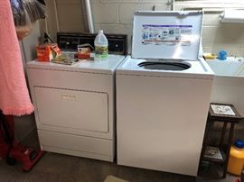 Washer and Dryer