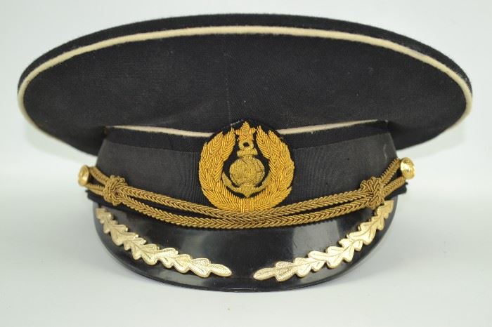 Vintage Russian Navy Fleet Commander Hat