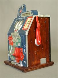 Antique Mills Slot Machine, 5-Cent