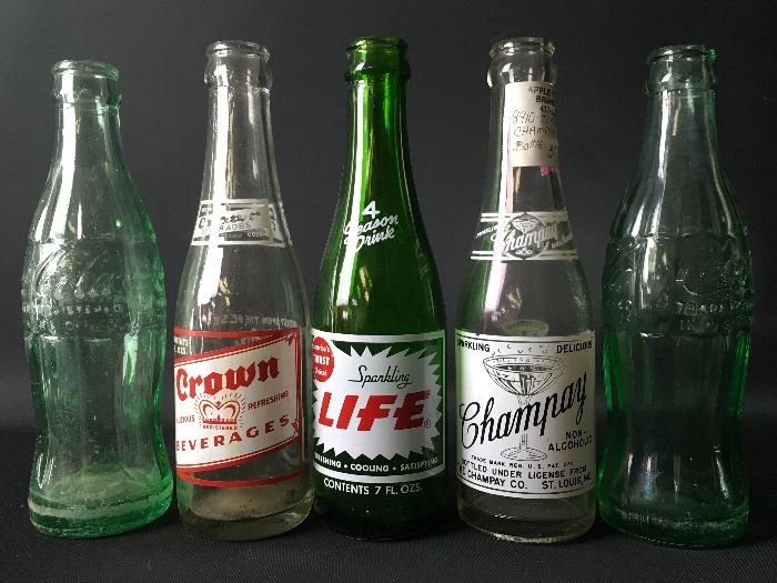 Vintage Soda Bottles