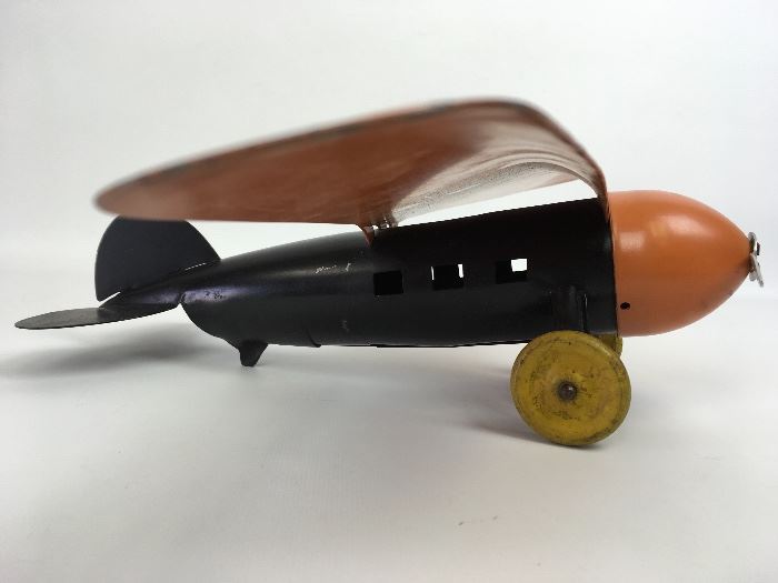 1920's Wyandotte Pressed Steel Toy Airplane