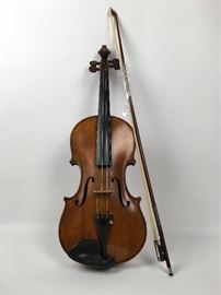 Antique European Violin & German Bow