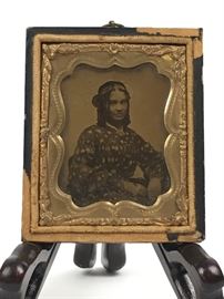 Antique Ambrotype Photograph, c. 1854-1865