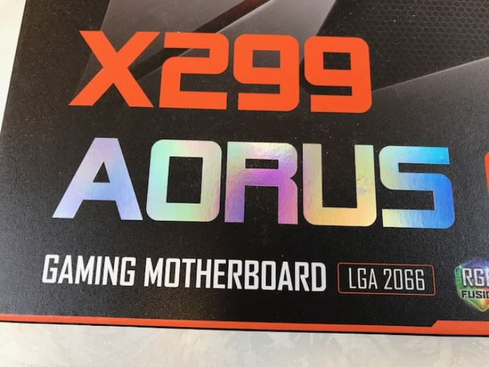 Aorus X299 Gaming 9 Motherboard New in Box