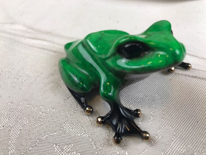Frogman Bronze Frog