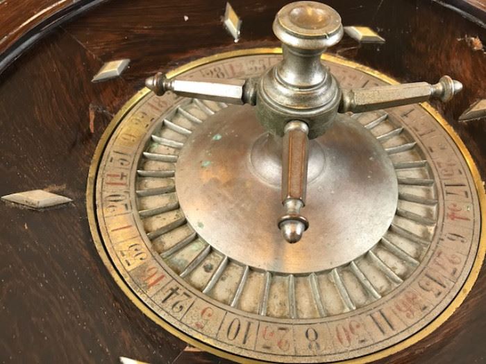 Antique Roulette Wheel