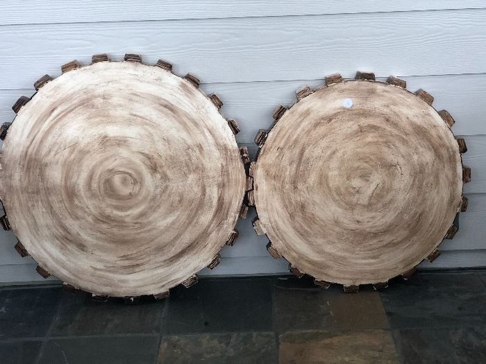 Solid wood wall decor or table top