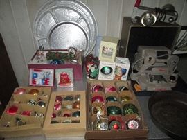 Vintage christmas ornaments