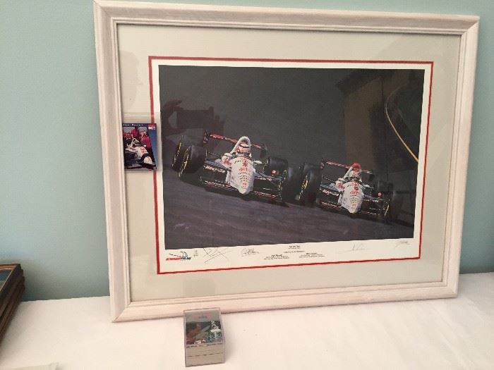 Formula1 Signed Print