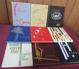Frankfort High School Yearbooks, circa  1950s -1960's