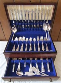 Silverplate Flatware Set