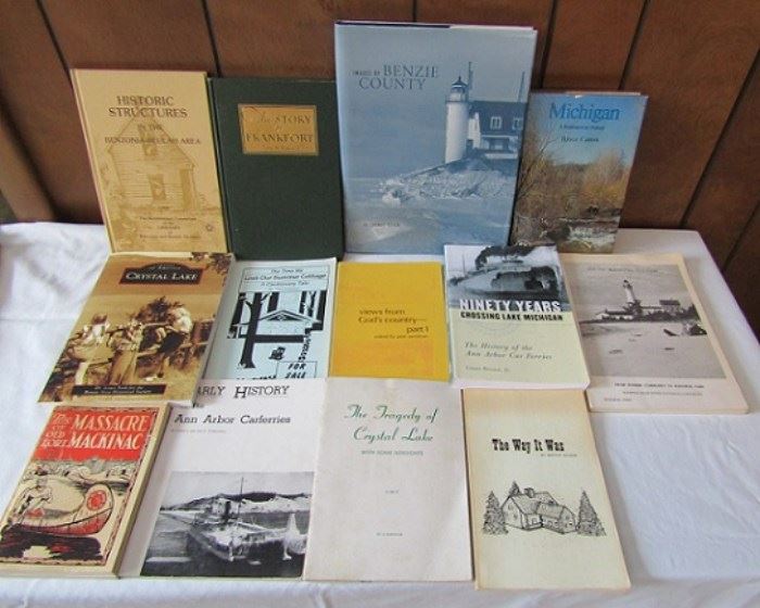 Lots of Local Frankfort & Northern Michigan Historical Books