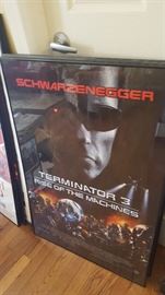 $5  Terminator framed poster