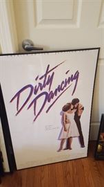 $5  Dirty Dancing framed poster