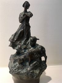 antique bronze sculpture by Charles Korschann