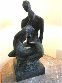 Bronze sculpture by Yael Shalev 