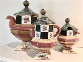 MacKenzie Childs pieces  (Torquay pattern)