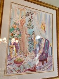 James Grooday, watercolor goache on paper 