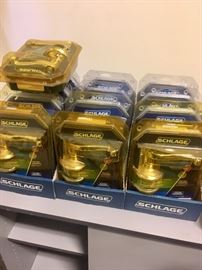 Several new Schlage door locks