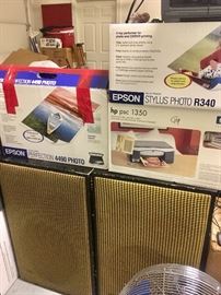Retro floor speakers (and lots of other misc items)