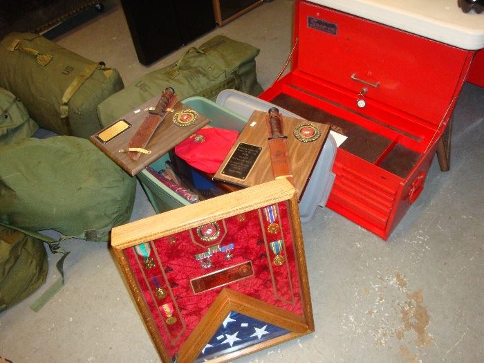 MILITARY GEAR /  SNAP ON BOXES