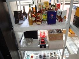 BOOZE AND DIE CAST CARS 