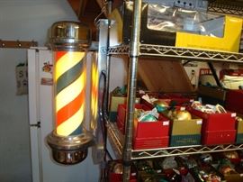 BARBER POLES WORKING 