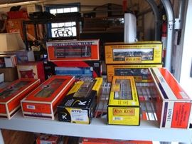 LIONEL TRAINS  ALL NEW IN THE BOX