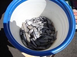 LEAD SINKERS about 250 lbs worth