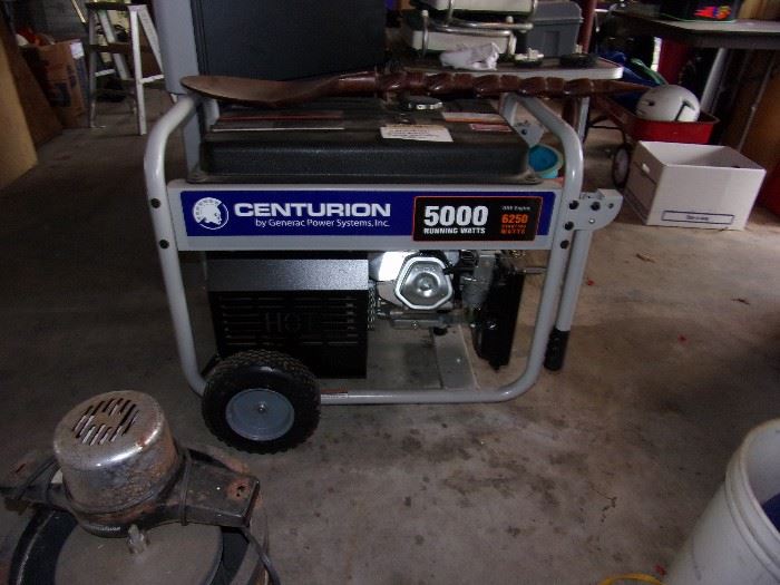 Like new, Centurion Whole House 5000 Generator