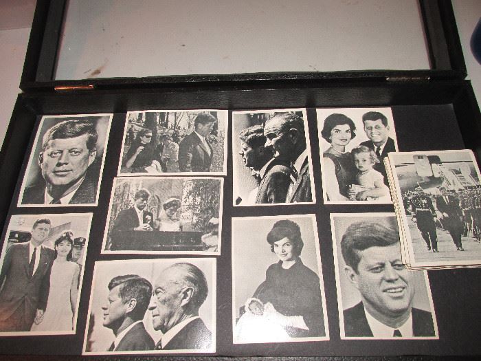 John F Kennedy trading cards