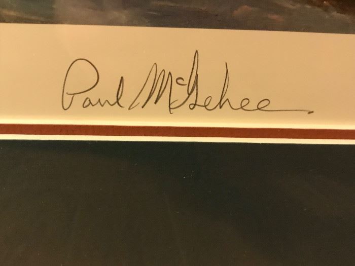 Paul McGehee Signed Print - Annapolis!