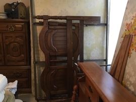 Another bed, dresser, chest group