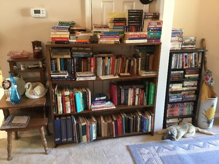 Bookcases & books