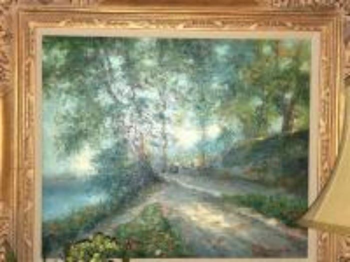 Gilbert oil painting