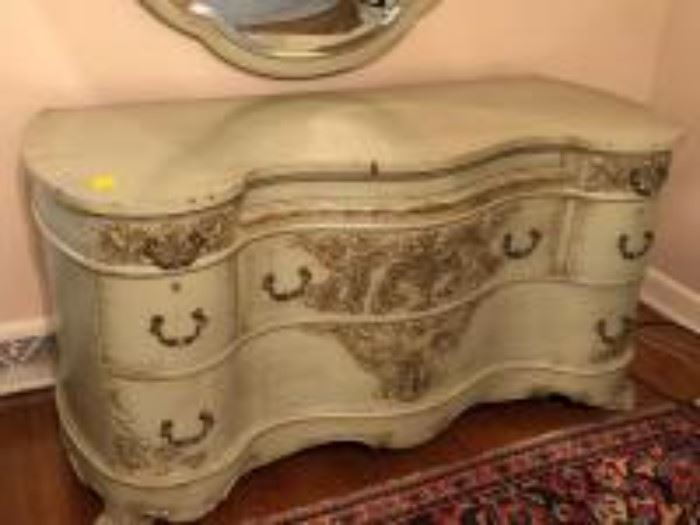 unusual carved dresser