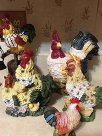 100's of Roosters to choose from!
Rooster Soap Dispensers, Paper Towel Holders, Pillows, Benches, Anything you can think of in Roostee Form😊