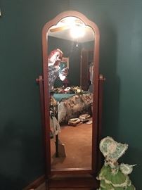 Full Length Wooden Mirror