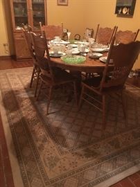 Large Area Rug (10'10" X 8')