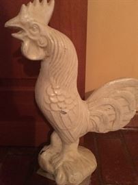 Precious Solid Cast Iron Rooster