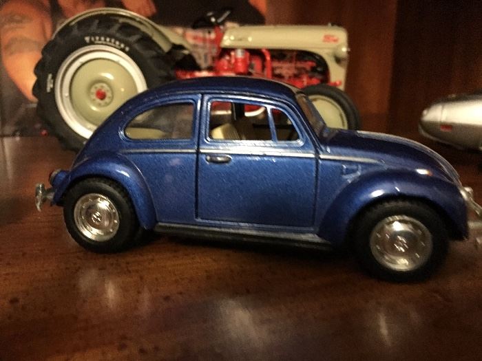Die Cast Ford Tractor
Blue Volkswagon

