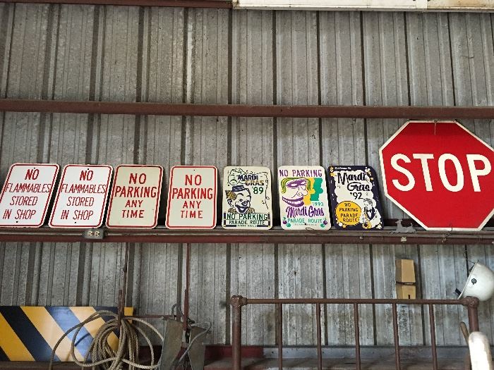 Collection of Vintage Signage